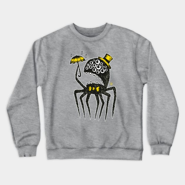 Incy Wincy Spider Crewneck Sweatshirt by Super South Studios